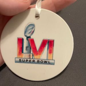 Handmade  ceramics, Cincinnati Bengals, Super Bowl, holiday ornament
